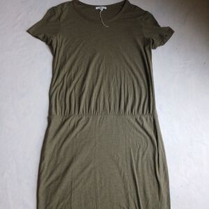 Standard James Perse Dress 3 Lightweight Cotton Modal‎ Soft Midi Capsule New
